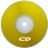 CD Yellow Icon 48x48 png